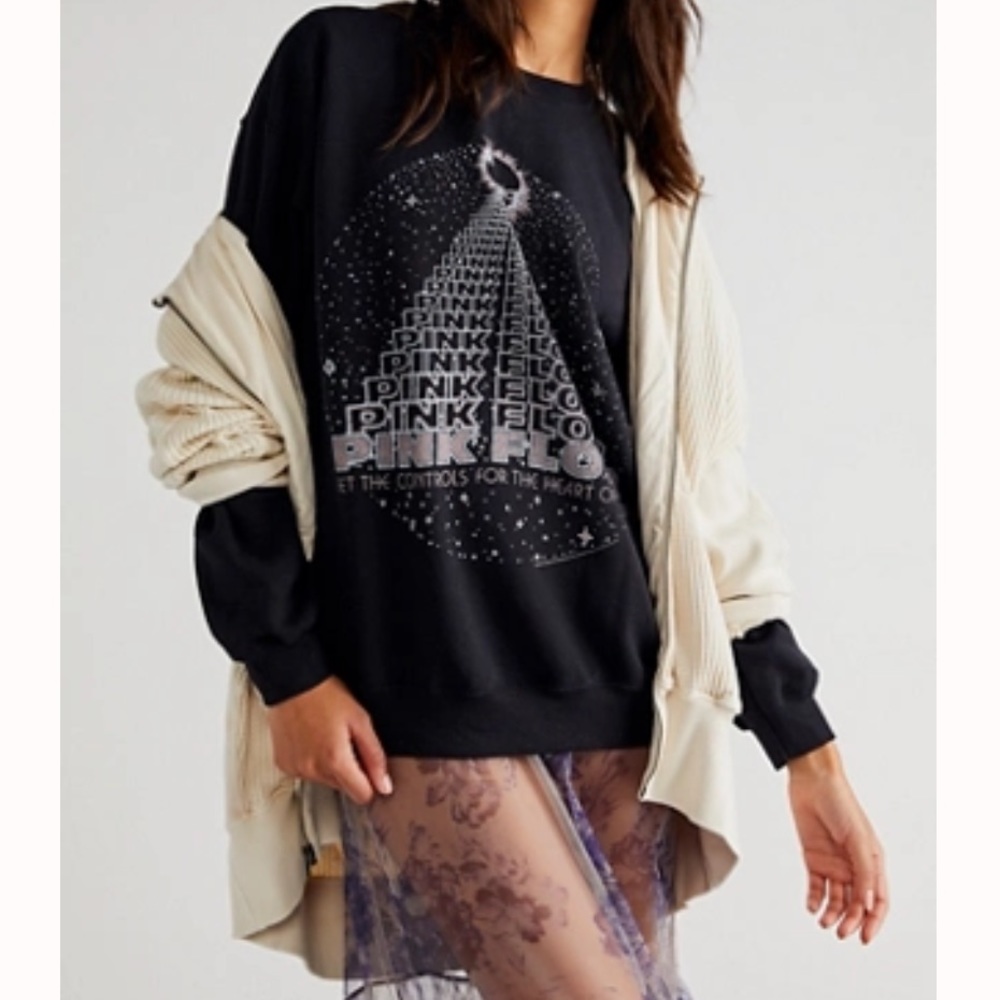New ! Junk Food Pink Floyd sweatshirt